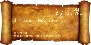 Ölbaum Násfa névjegykártya